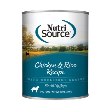 NutriSource K9 Chicken Rice 13oz