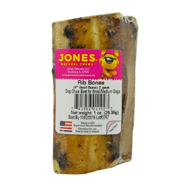 Jones Rib Bone Beef 4in 2pk