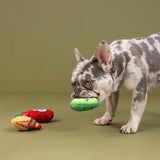 Fringe Taste The Heat Plush Dog Toy 3pk