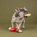 Fringe Shrooming Plush Dog Toy 3pk