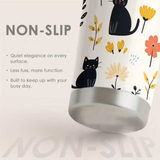 Cat Flowers Rainbows Stainless Steel Tumbler 20oz