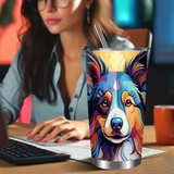 Collie Colorful Insulated Tumbler 20oz