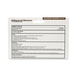 Ichthammol Ointment packaging with drug facts label on a white background