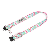 The Worthy Cat Watercolor Floral Cat Collar Teal