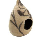Woollyfelt Handmade Felt Wool Cat Cave House