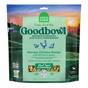 Open Farm Goodbowl Freeze Dried Chicken Morsels 8oz