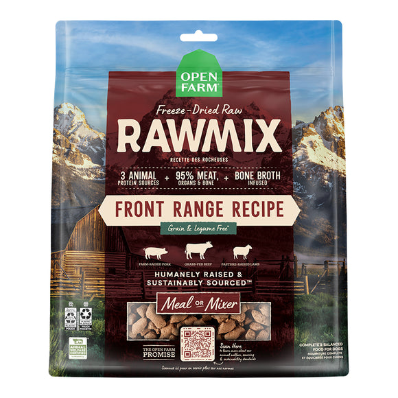 Open Farm RawMix Freeze Dried Morsels Front Range 13.5oz