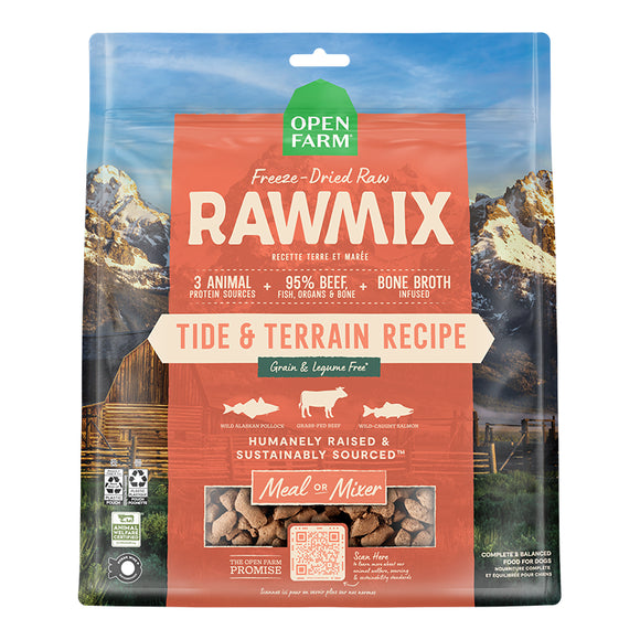 Open Farm RawMix Freeze Dried Morsels Tide & Terrain 13.5oz