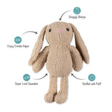 Fringe Hoppy To See You Plush Dog Toy