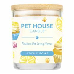 Pet House Candles Lemon Cupcake