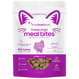 Small Batch Cat Freeze Dried Meal Bites Turkey 10oz