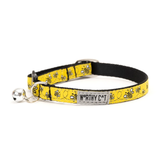 The Worthy Cat Bzzz! Yellow Cat Collar