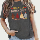 What A Fuster Cluck Grey Tee