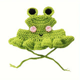 Crochet Knit Cat Hat