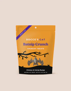 Bocce's Crunchy Batnip Treats Cat 2oz*