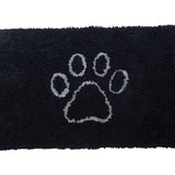 Dirty Dog Doormat Black