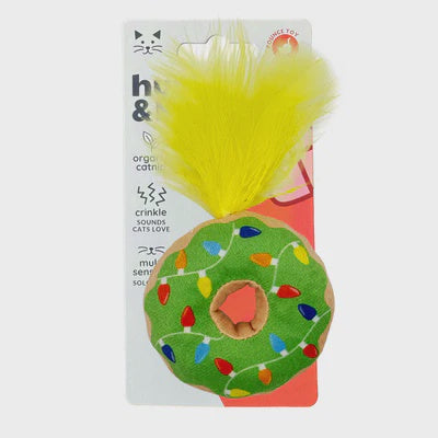 Huxley & Kent Lit Donut Cat Toy