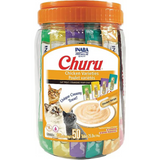 Inaba Churu Creamy Puree Chicken Variety 0.5oz 50pk