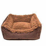 Dirty Dog Lounger Bed Brown