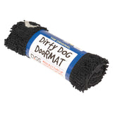 Dirty Dog Doormat Black