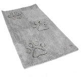 Dirty Dog Doormat Runner Silver