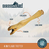 Dogginstix Lamb Whole Foot
