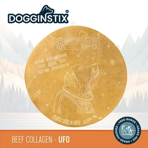 Dogginstix Beef Collagen UFO – Firehouse Pet Shop