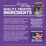 Dave's Dog 95% Premium Meats Turkey & Turkey Liver 12.5oz