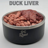 OC Raw Dog Frozen Duck Liver