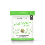 Green Juju Just Greens Blend package on a white background