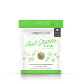 Green Juju Just Greens Blend package on a white background