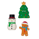 Fringe Festive Friends 3pk Mini Dog Toy
