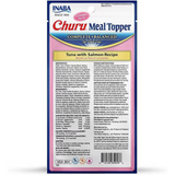 Inaba Churu Tuna with Salmon Recipe Cat Food Topper 0.5oz 4pk