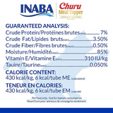 Inaba Churu Tuna with Salmon Recipe Cat Food Topper 0.5oz 4pk