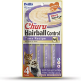 Inaba Churu Hairball Control Tuna 0.5oz 4pk