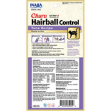 Inaba Churu Hairball Control Tuna 0.5oz 4pk