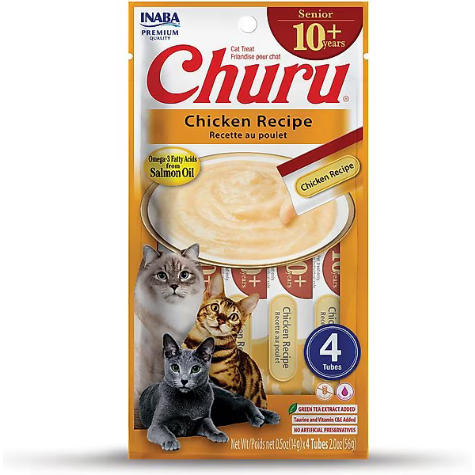 Churu cat senior creamy treat 4x14 grame data expirare produs 16 12 842