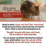 Dave's Cat Restricted Diet Phosphorus Chicken Liver 5.5oz