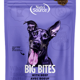 Nutrisource Dog GF Big Bites Beef 14oz