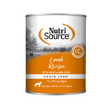 NutriSource Grain Free Lamb Dog Can 12.3oz