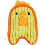 Plush toy with a chicken design on a white background