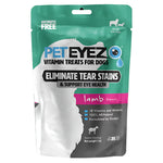 PetEYEZ vitamin treats for dogs packaging on a white background