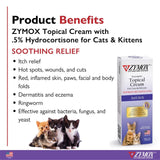 Zymox Hydrocortisone Cream Cat 1oz