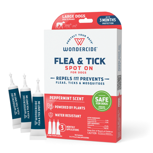 Wondercide Dog Flea and Tick Spot On Peppermint