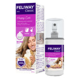 Feliway Classic spray bottle and packaging on a white background
