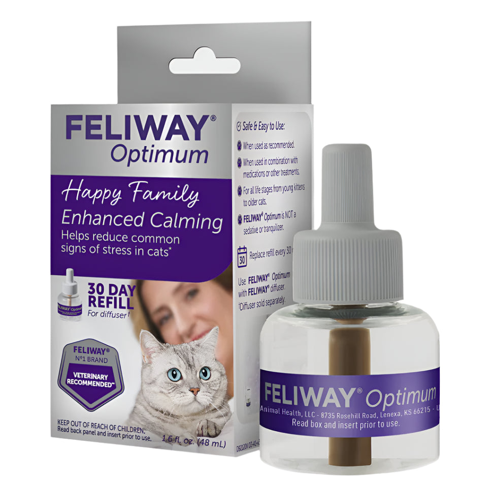 Feliway Optimum Diffuser Refill 48ml – Firehouse Pet Shop
