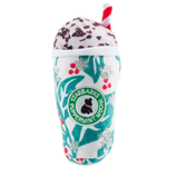 Haute Diggity Starbarks Puppermint Mocha Holly Print