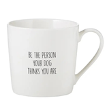 Santa Barbara be The Person Cafe Mug