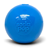 Soda Pup Blue Squeaker Ball Medium