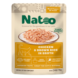 Natoo Cat Chicken Rice Pouch 2.4oz
